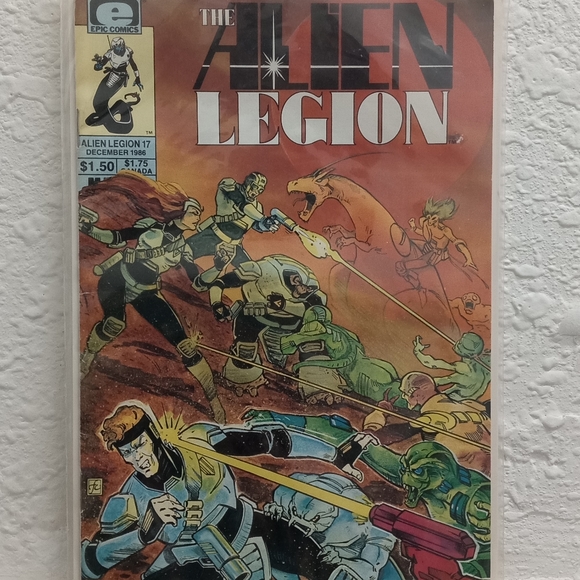 Alien Legion #17 December 1985 - Picture 2 of 2